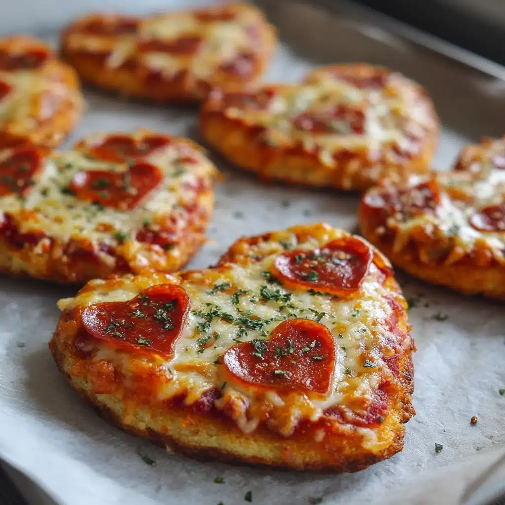 Heart-Shaped Pizzas: A Delicious and Fun Way to Celebrate Recipe - Recipe Image