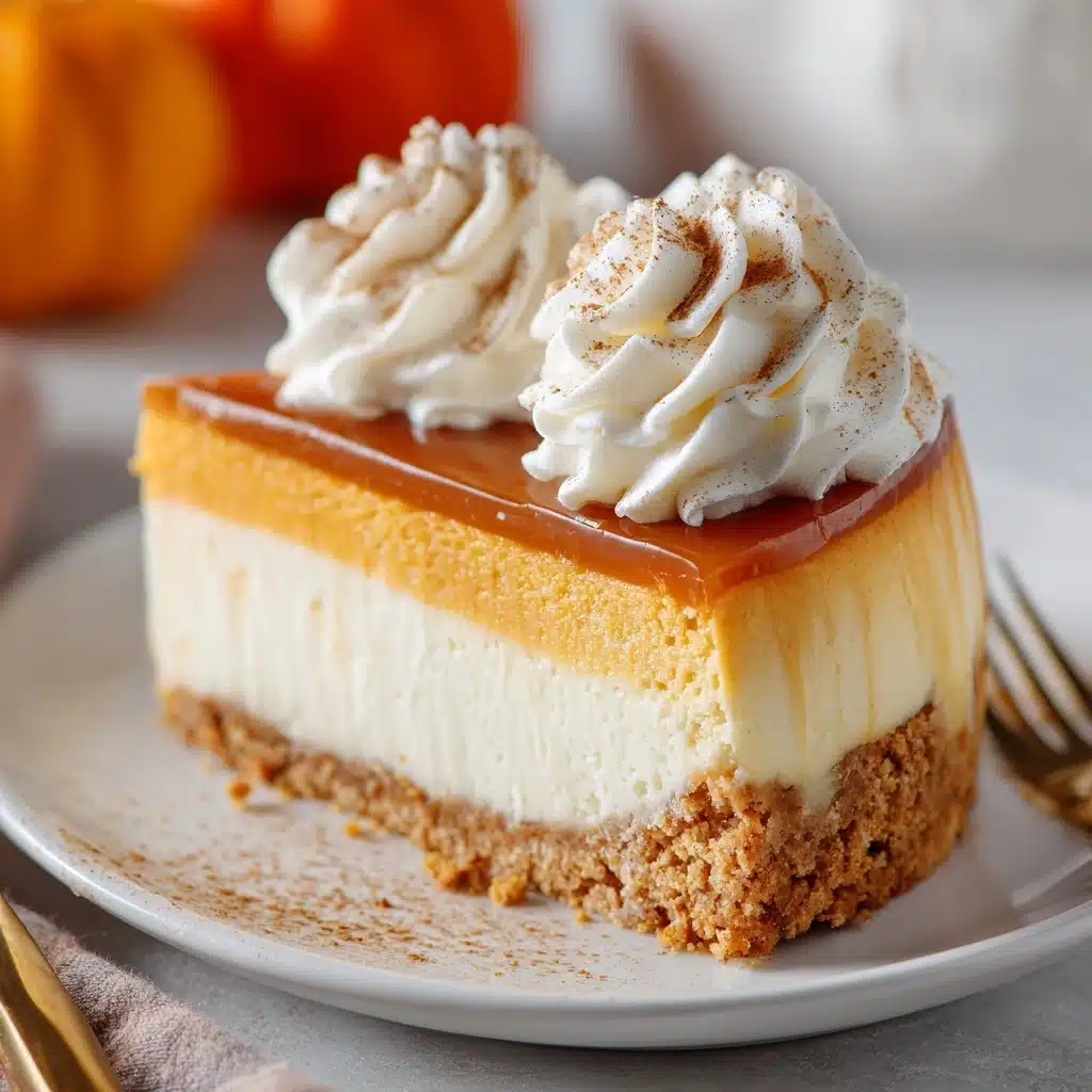 No-Bake Pumpkin Cheesecake Recipe - Recipe Image