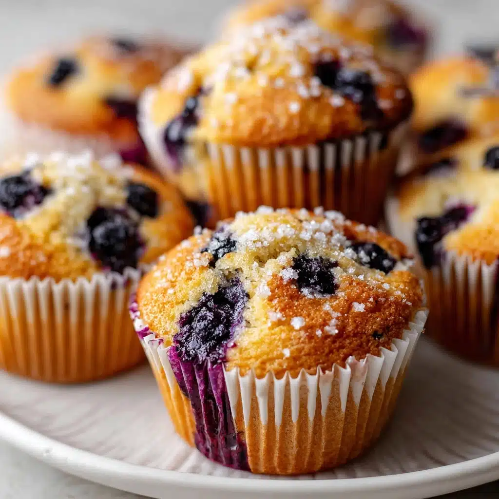 Ultimate Moist & Flavorful Blueberry Muffins Recipe - Recipe Image