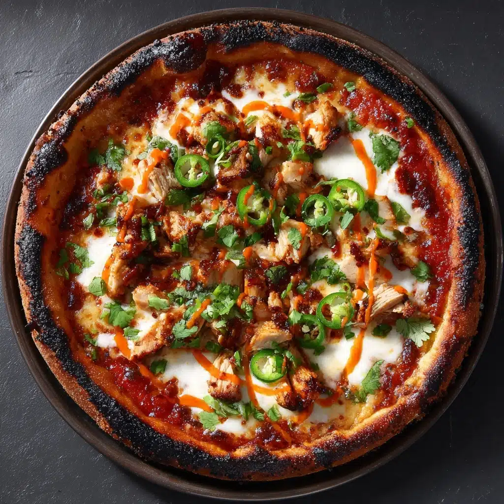 Butter Chicken Pizza Recipe - Recipe Image
