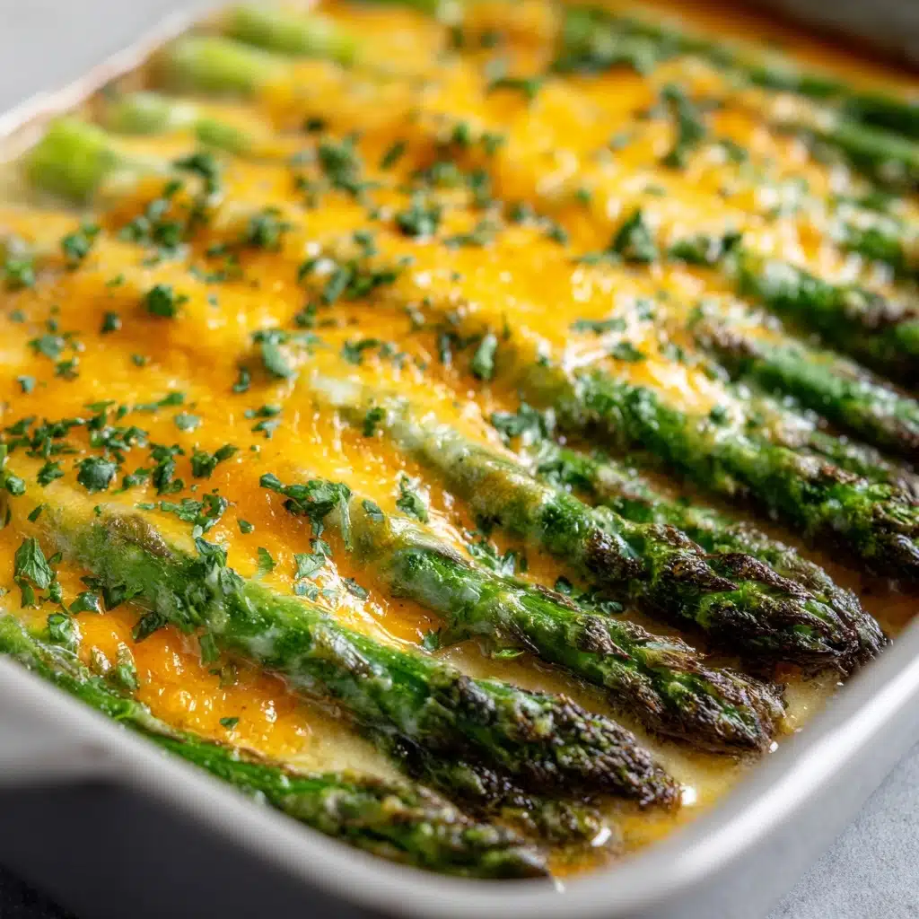 Cheesy Baked Asparagus Recipe - Recipe Image