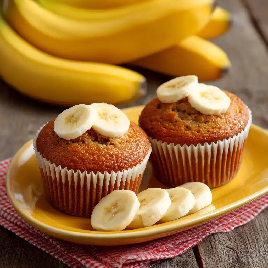 Brown Sugar Banana Muffins Recipe - Recipe Image