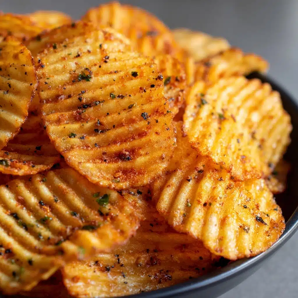 Air Fryer Spicy Dill Pickle Chips Recipe - Recipe Image
