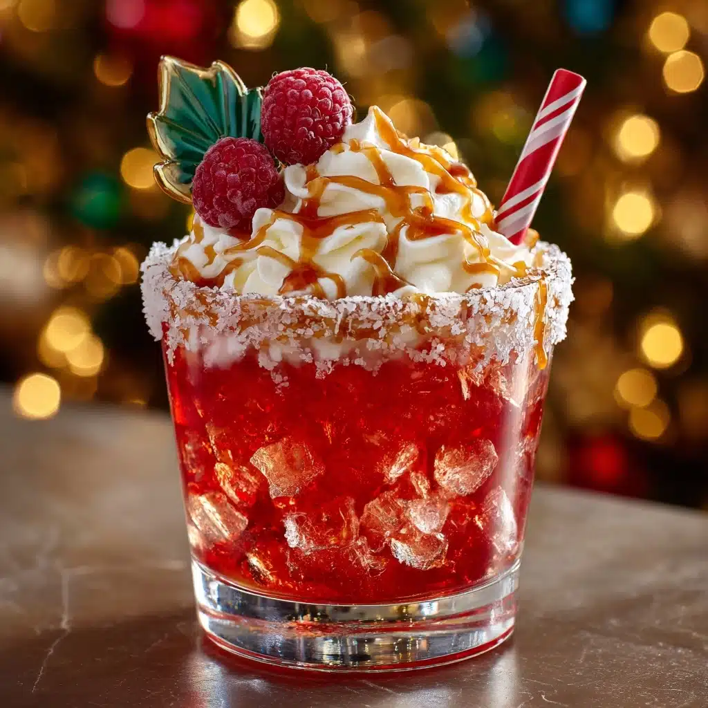Santa’s Hat Shirley Temple Recipe - Recipe Image