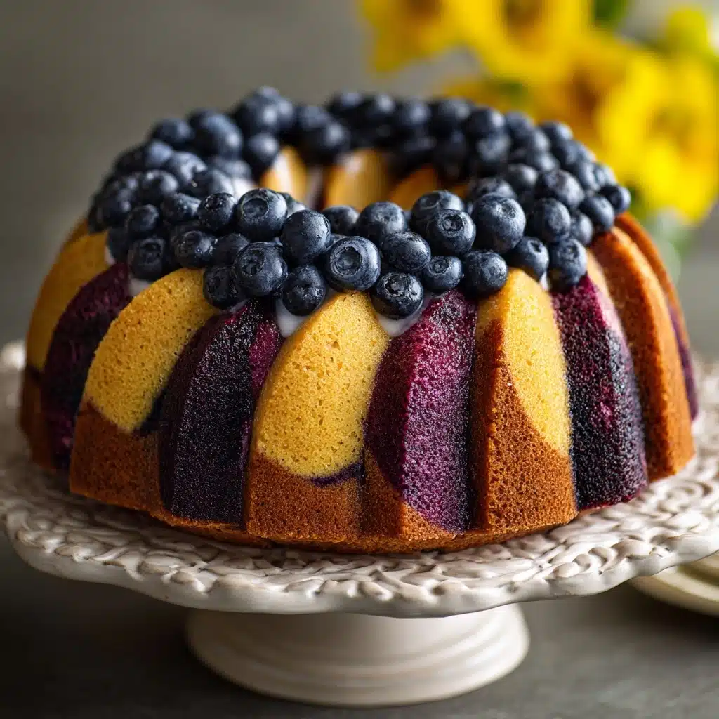 Buttermilk Blueberry Breakfast Cake Recipe - Recipe Image