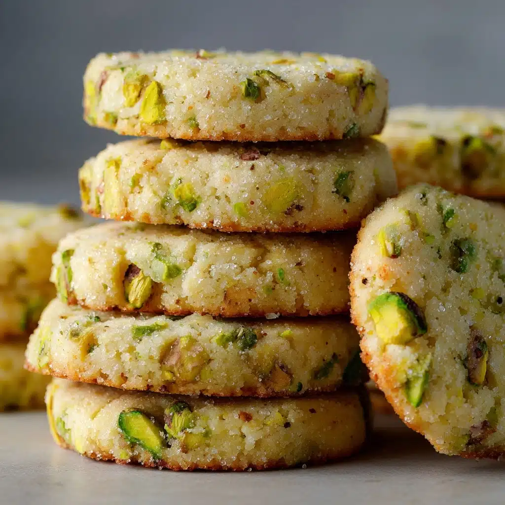 Homemade Pistachio Wedding Cookies Recipe - Recipe Image