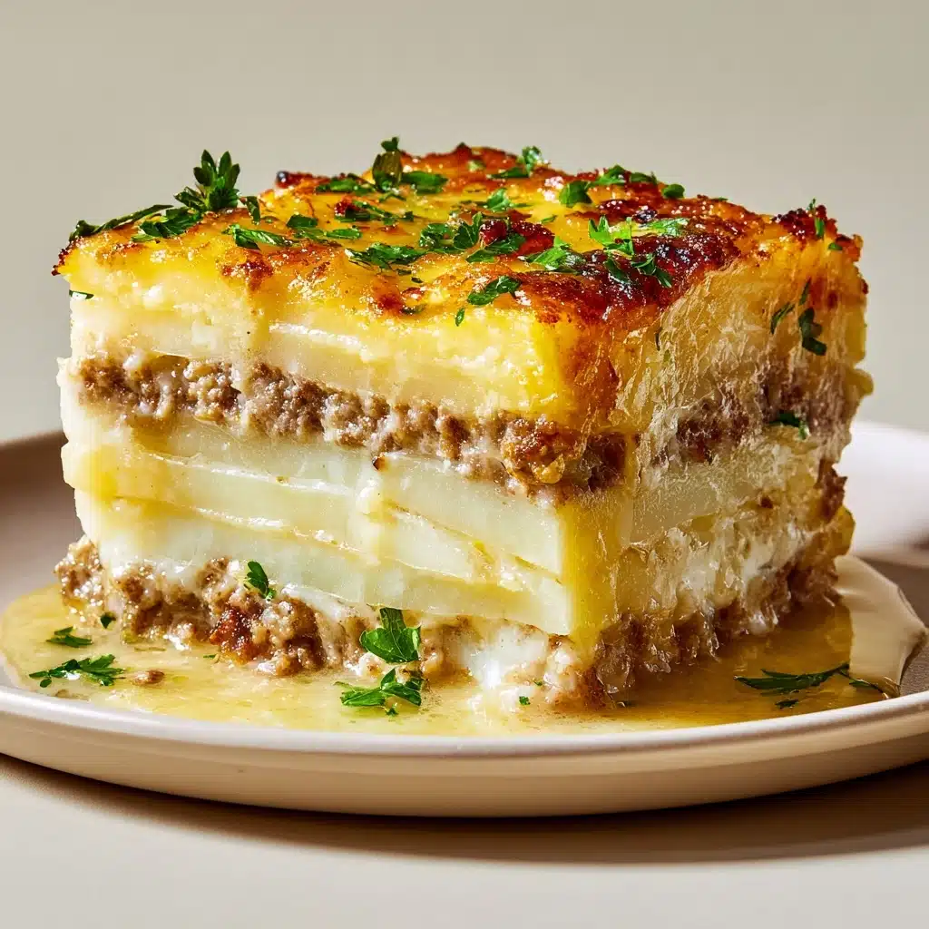 Loaded Potato and Meatloaf Casserole Recipe - Recipe Image