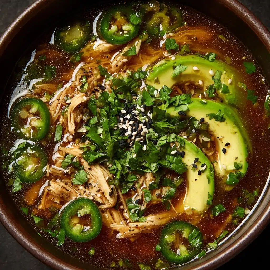 Black Sesame Chicken Soup Recipe - Recipe Image
