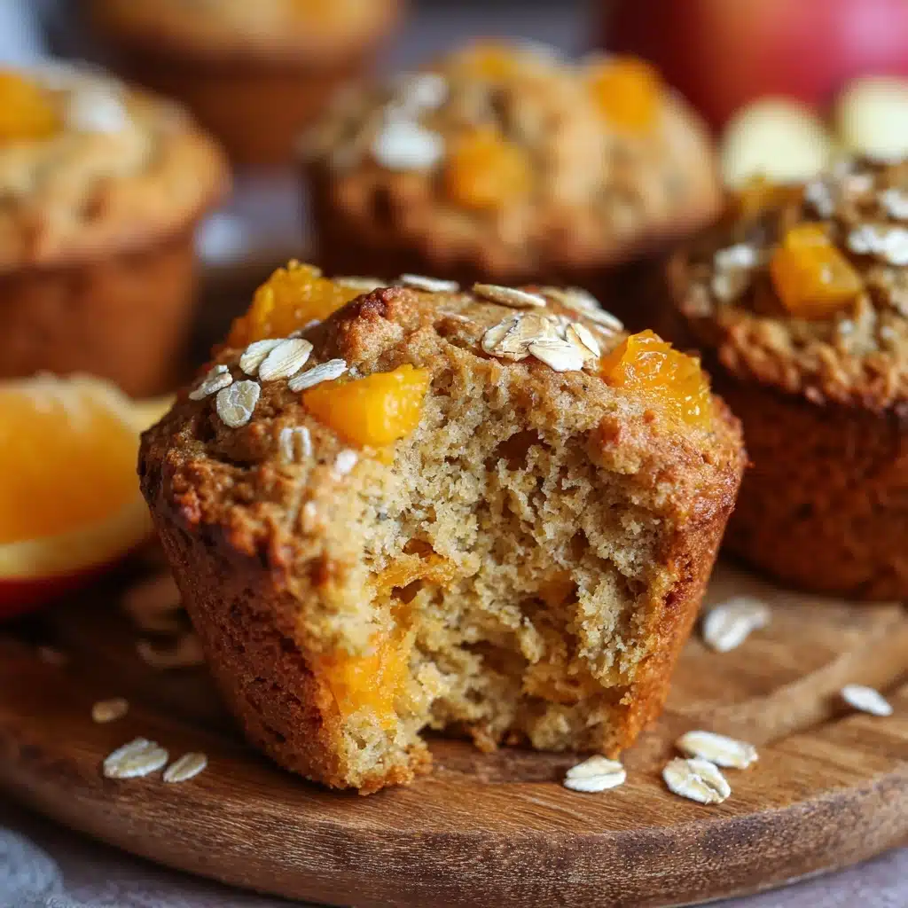 Oatmeal, Apple, and Carrot Breakfast Muffins Recipe - Recipe Image