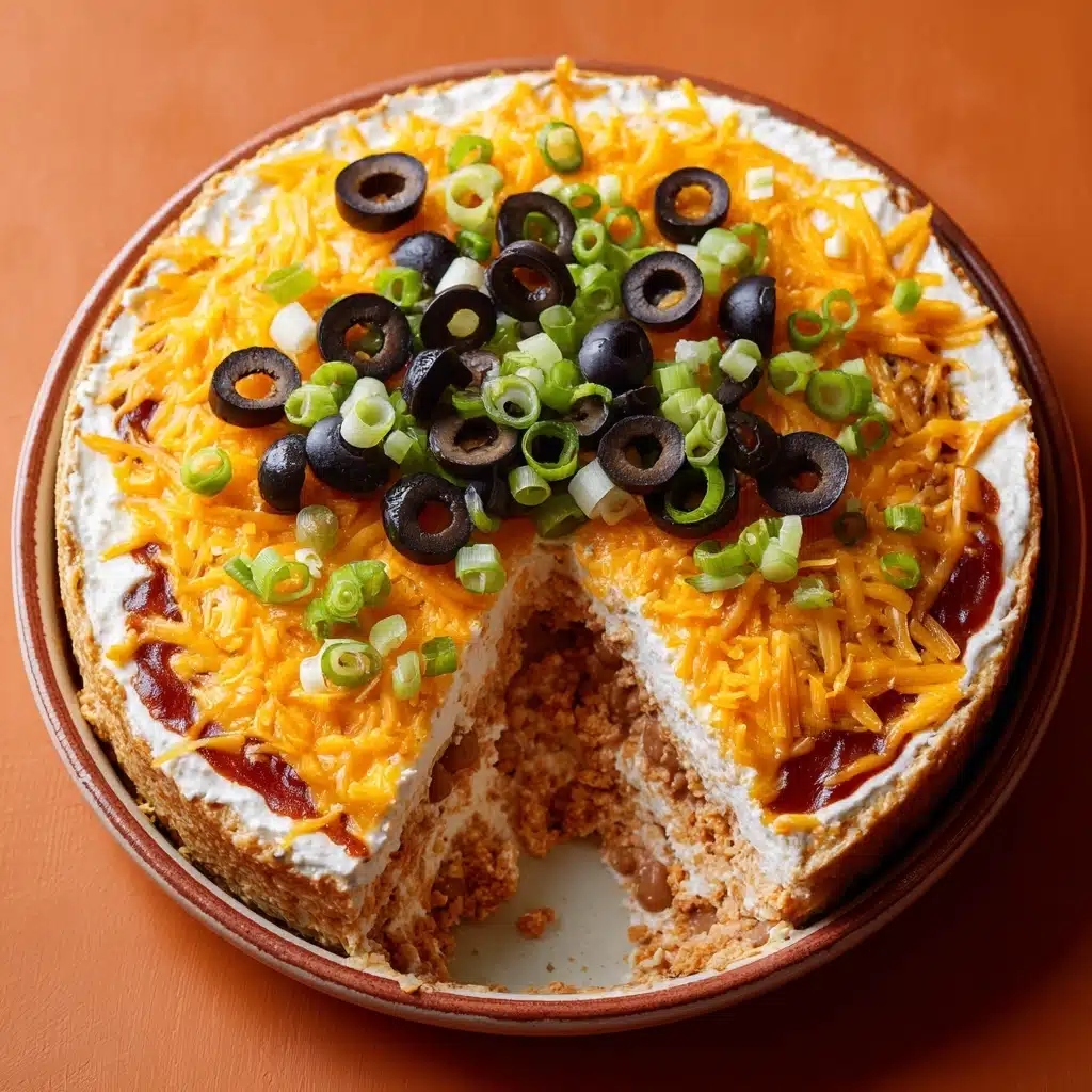 Layered Cream Cheese and Salsa Dip Recipe - Recipe Image