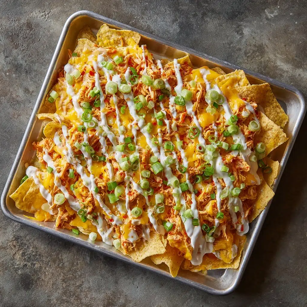 Buffalo Chicken Nachos Recipe - Recipe Image