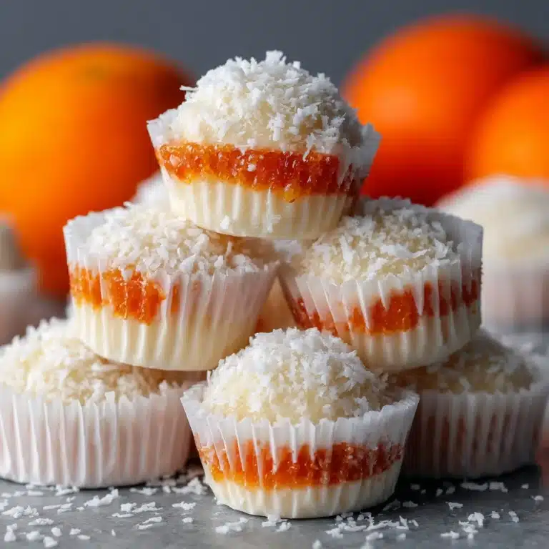 No-Bake Orange Creamsicle Truffles Recipe