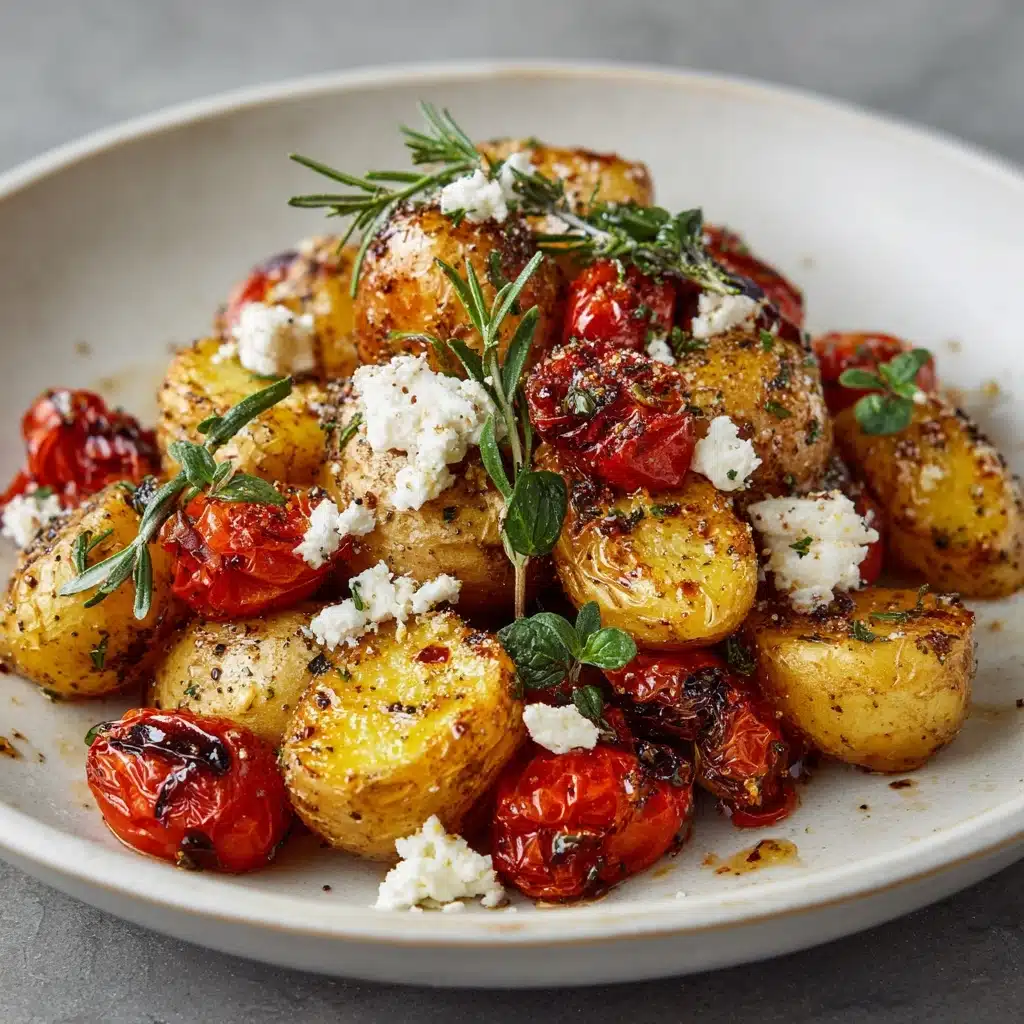 Baked Feta Potatoes: The Ultimate Guide to Crispy, Cheesy Perfection Recipe - Recipe Image