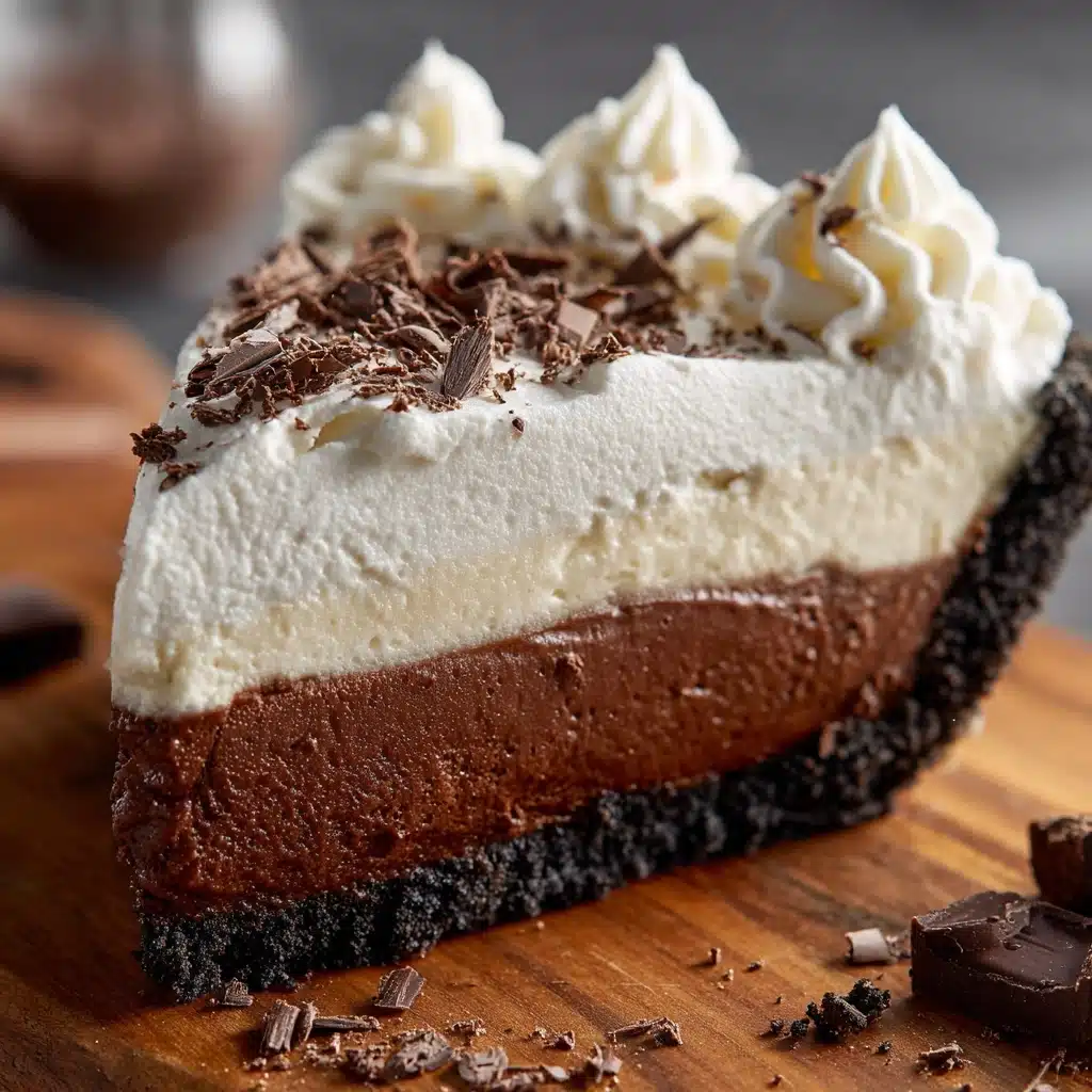 Peppermint Pattie Pie Recipe - Recipe Image