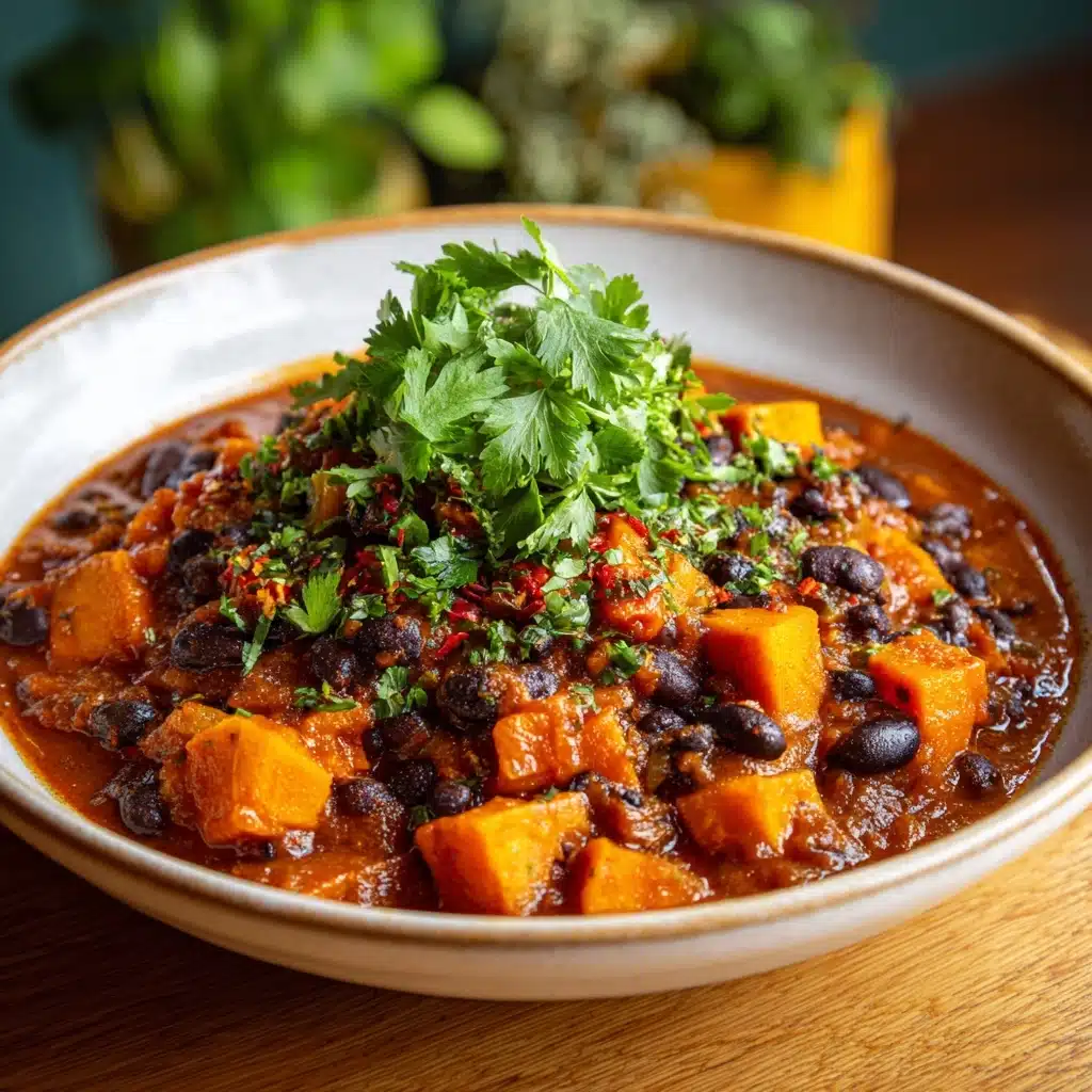 Spiced Sweet Potato and Black Bean Stew Recipe - Recipe Image
