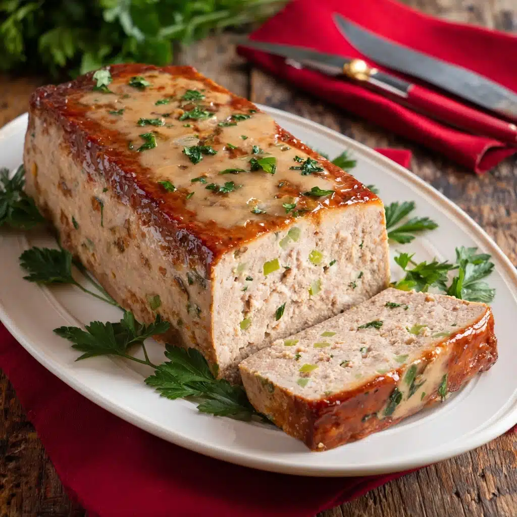 Turkey Stuffing Meatloaf Recipe - Recipe Image