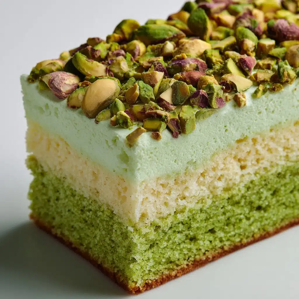 Saint Patrick’s Day Pistachio Pudding Cake Recipe - Recipe Image
