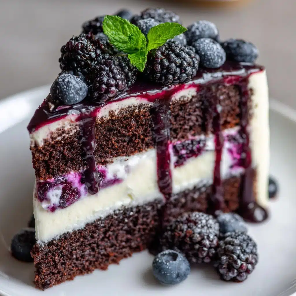 Blueberry Lavender Cake Recipe
