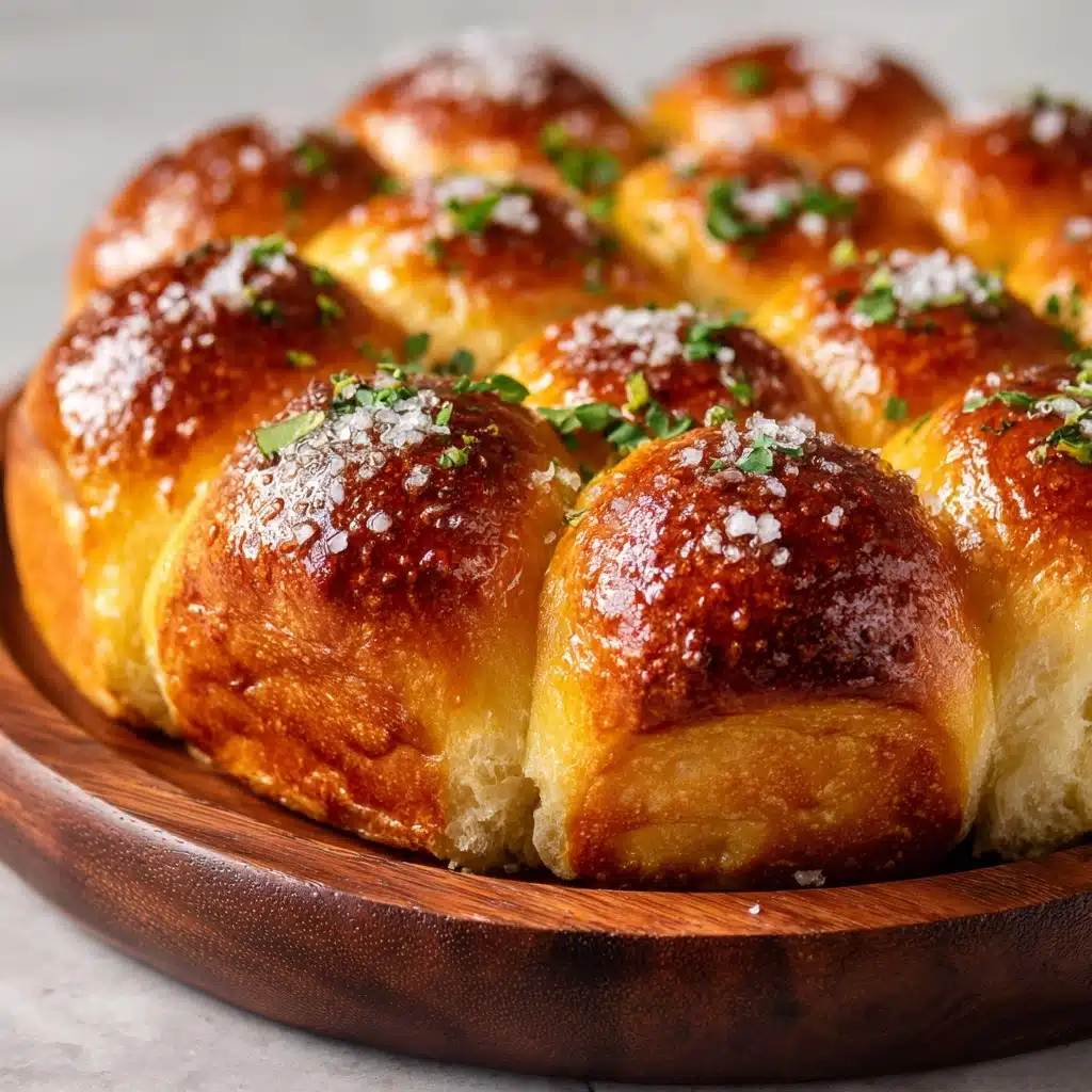 Salted Sage Honey Butter Brioche Rolls Recipe - Recipe Image
