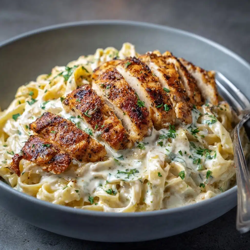 Blackened Chicken Alfredo Recipe - Recipe Image