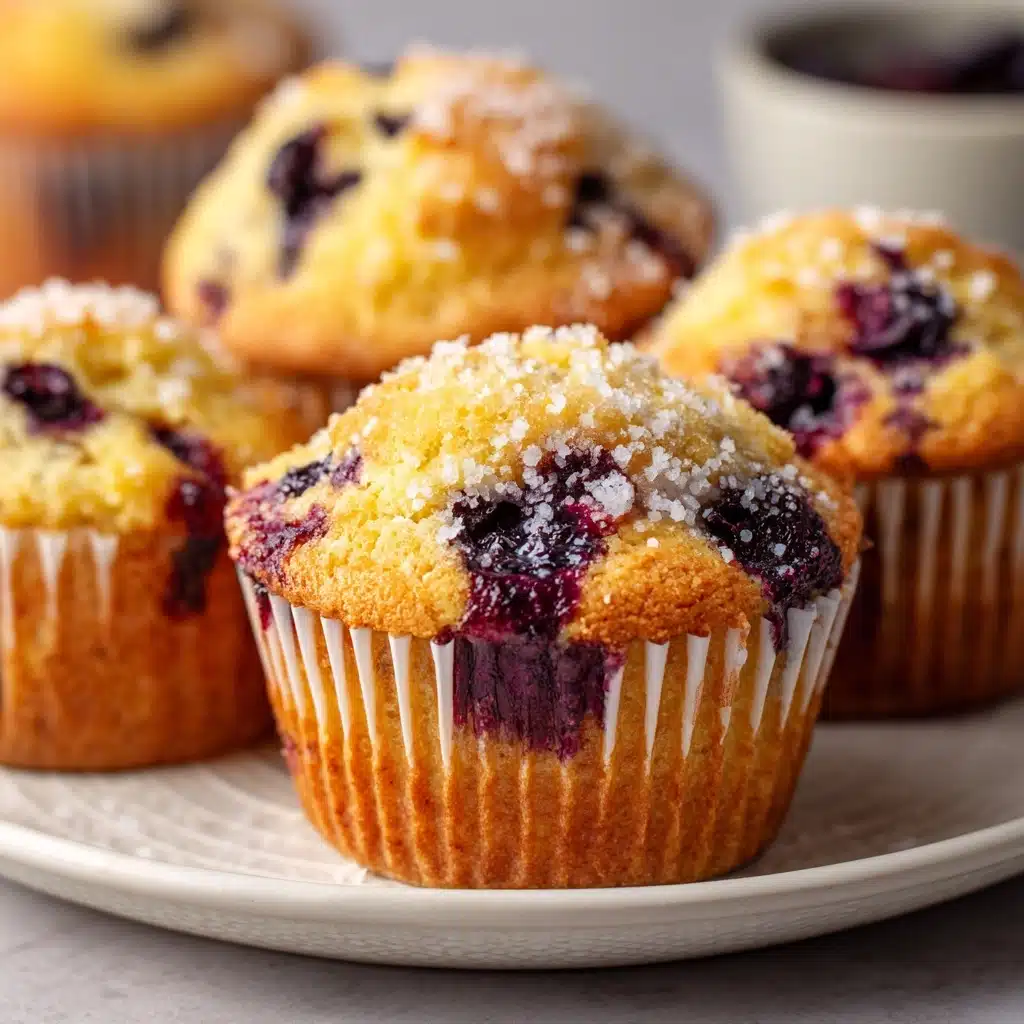 Ultimate Moist & Flavorful Blueberry Muffins Recipe - Recipe Image
