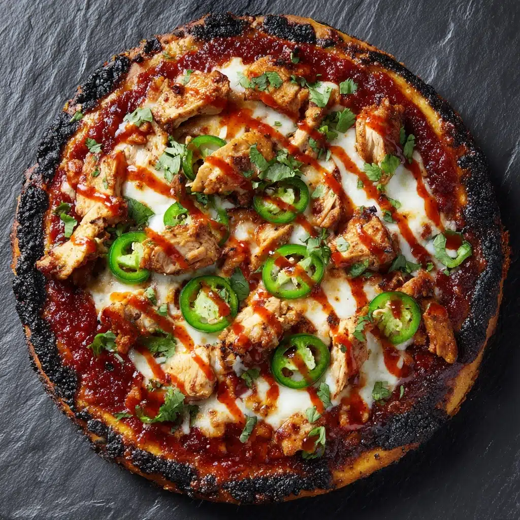 Butter Chicken Pizza Recipe - Recipe Image