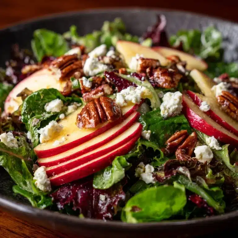 Autumn Harvest Honeycrisp Apple and Feta Salad Recipe