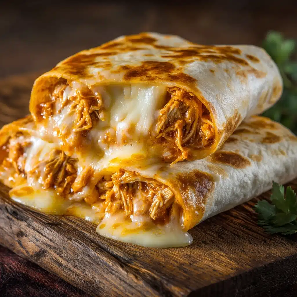 Ooey-Gooey Buffalo Chicken Pizza Pockets Recipe