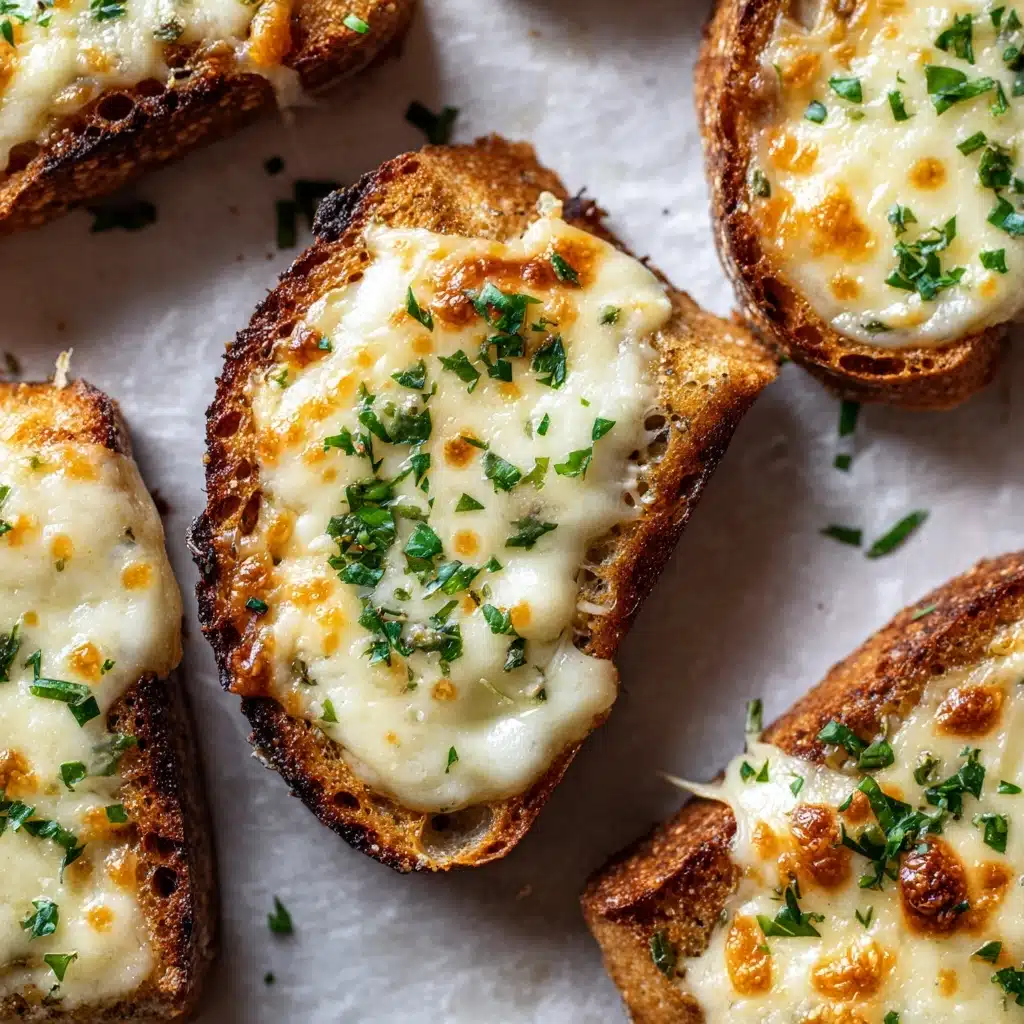 Cheesy Garlic Bread Recipe: Homemade & Easy Recipe - Recipe Image