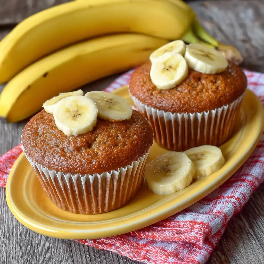 Brown Sugar Banana Muffins Recipe - Recipe Image