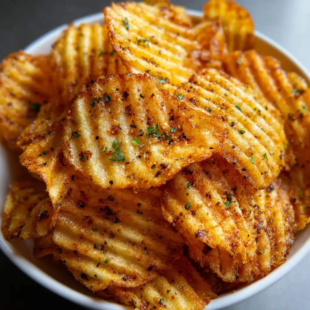 Air Fryer Spicy Dill Pickle Chips Recipe - Recipe Image