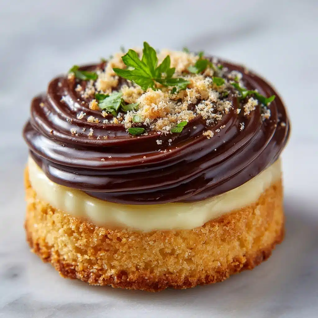 Mini Boston Cream Pie Cookies Recipe - Recipe Image