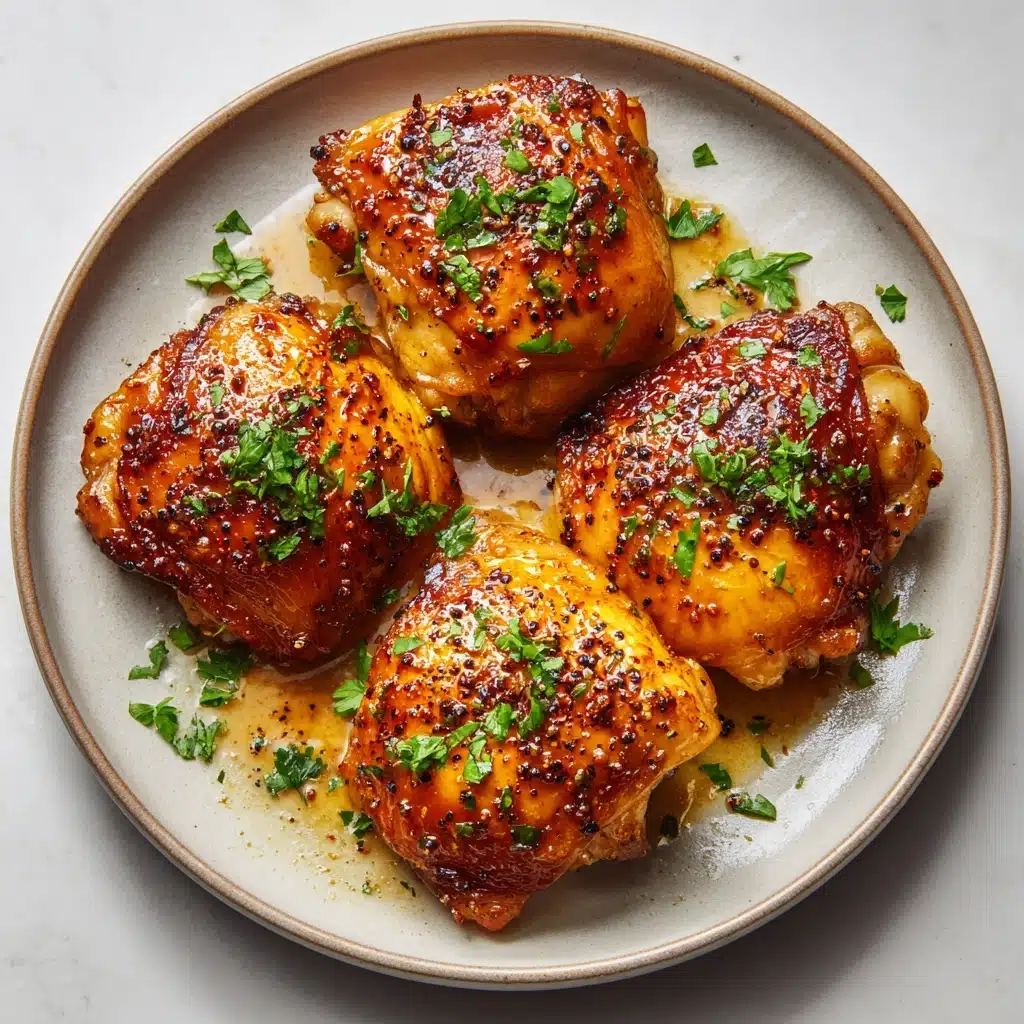 Oven Baked Boneless Chicken Thighs Recipe - Recipe Image