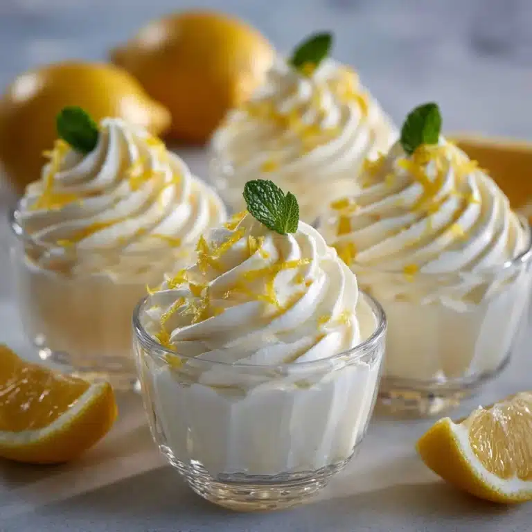 Easy Lemon Mousse Recipe