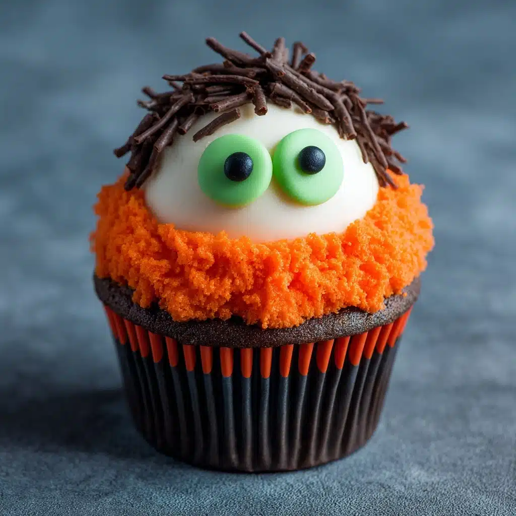 Stamped Halloween Cupcakes – A Spooky Treat with Four Fun Designs Recipe