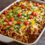 Taco Spaghetti Casserole Recipe