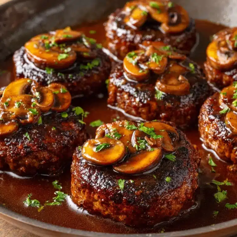 Easy Homemade Salisbury Steak Recipe