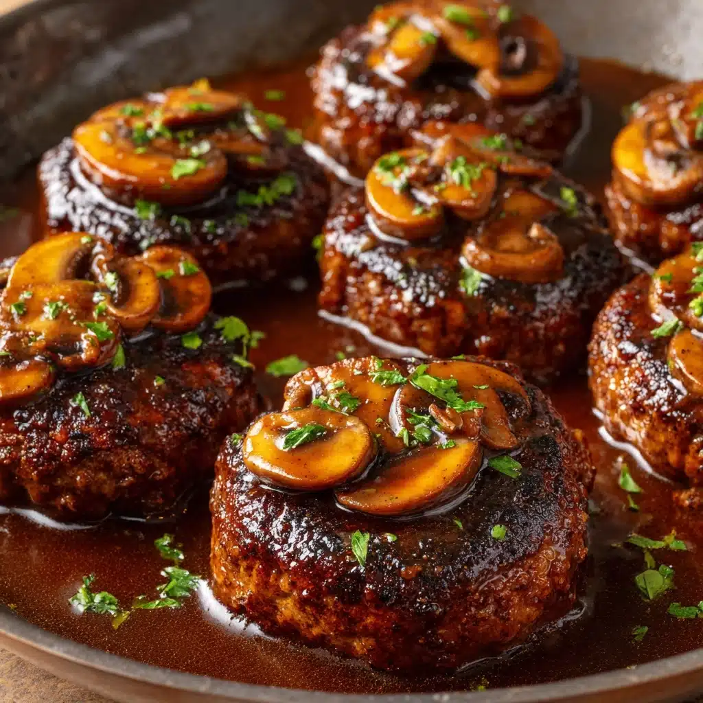 Easy Homemade Salisbury Steak Recipe - Recipe Image