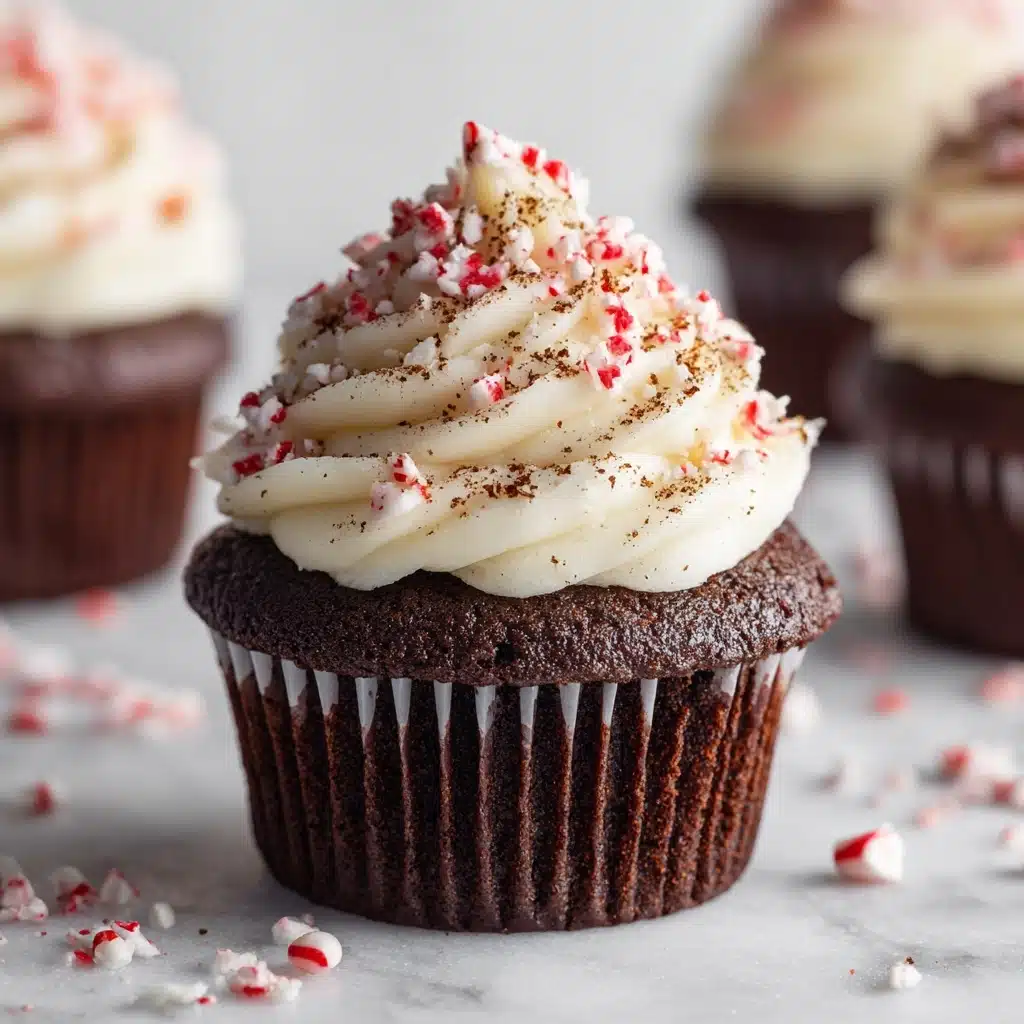 Peppermint Mocha Cupcakes Recipe