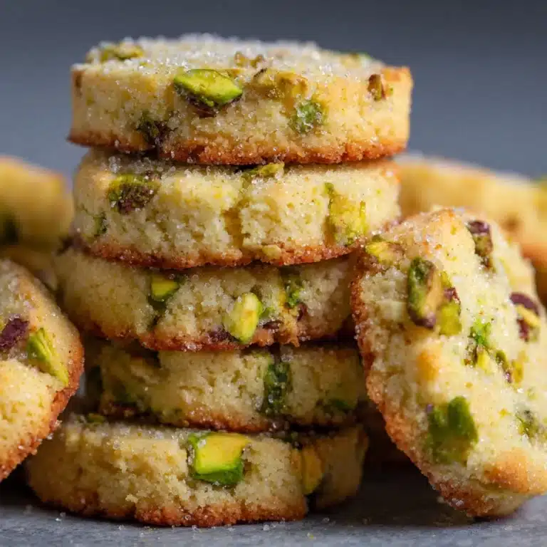 Homemade Pistachio Wedding Cookies Recipe