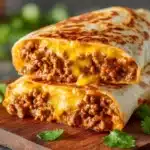 Loaded Taco-Stuffed Cheesy Pockets Recipe
