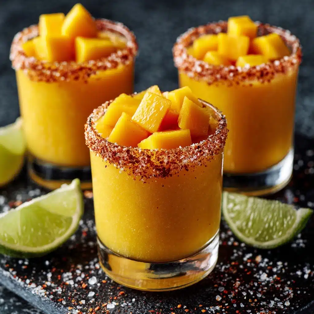 Chile Mango Mexican Candy Shots: A Bold and Fun Party Drink Recipe - Recipe Image