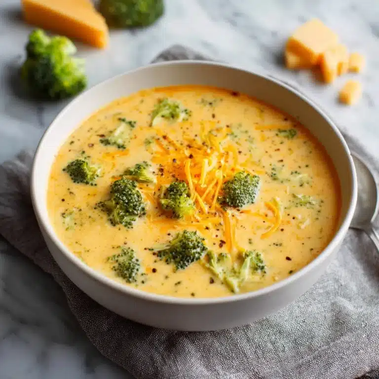 Broccoli Cheddar Soup Recipe