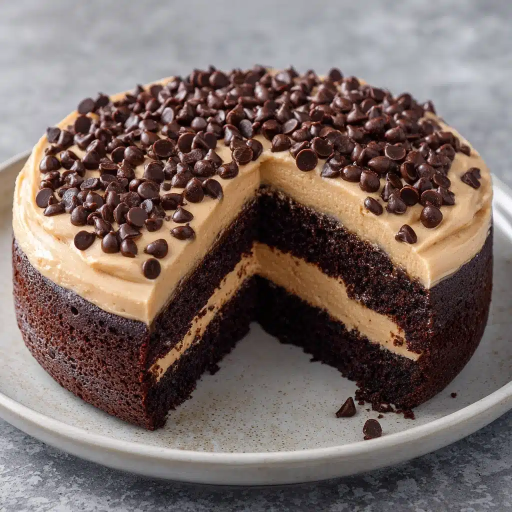 Chocolate Chip Cookie Dough Cake Recipe