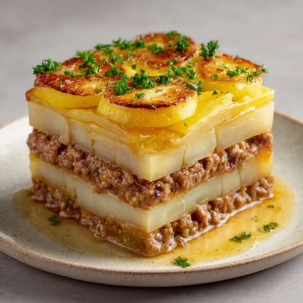 Loaded Potato and Meatloaf Casserole Recipe - Recipe Image