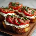 Ricotta & Tomato Sourdough Toast Recipe
