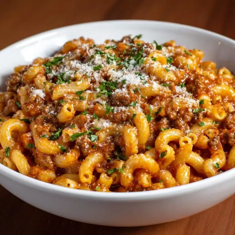 Homemade Beefaroni Recipe