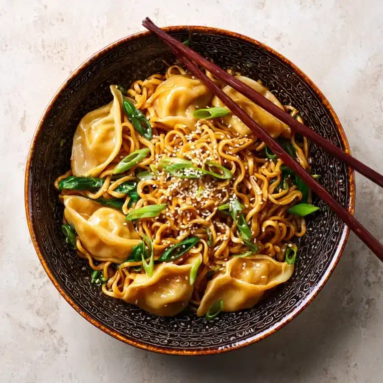 Potsticker Noodle Bowls Recipe