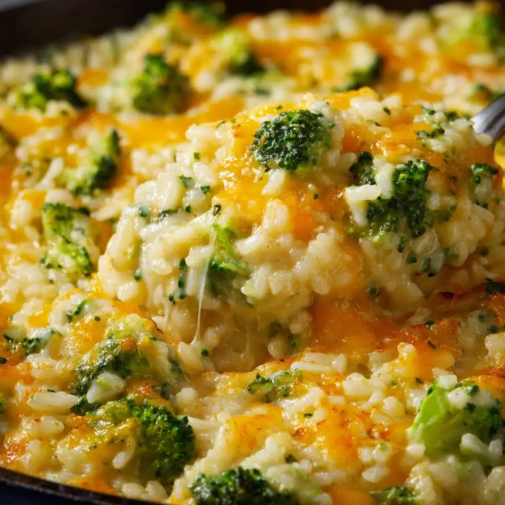 Broccoli Cheese Rice Casserole (Green Rice Casserole) Recipe