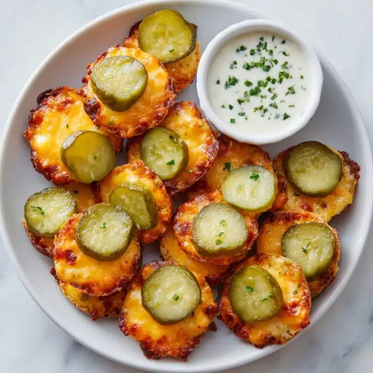 Cheesy Pickle Chips Recipe